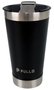 Kit 2 Copos Térmico Pullo Kippis 480ML Preto e Cinza