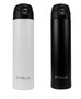 Kit 2 Garrafas Térmica Pullo Strip 520ML Preto e Branco