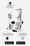 Kit 2 Meias HUPI Run Wings