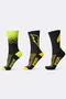 Kit 3 Meias de Corrida HUPI Power Run