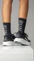 Kit 3 Meias HUPI All Black Run