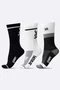 Kit 3 Meias HUPI Run Neutral