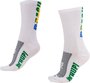 Kit 3 Pares Meia HUPI Brasil - Branco 5.0, Preto 1.0 e Azul 4.0