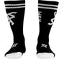 Kit 3 Pares Meia HUPI Cano Longo Crew Preto e Branco