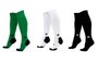Kit 3 Pares Meião de Futebol HUPI Classic Dry Verde Branco e Preto