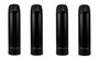 Kit 4 Garrafas Térmica Pullo Strip 520ML Preto