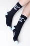 Kit 4 Meias HUPI Run Mood Preto