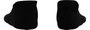Kit 4 Pares Meia para Corrida HUPI Invisível Preto