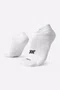 Kit 6 Pares Meia para Corrida HUPI Invisível Branco