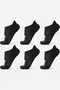 Kit 6 Pares Meia para Corrida HUPI Invisível Preto