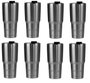 Kit 8 Copos Térmico Pullo Gump 600ML Inox