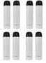 Kit 8 Garrafas Térmica Pullo Strip 520ML Branco