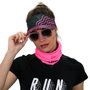 Kit Bandana e Luva Dedo Curto Pink
