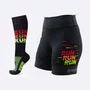 Kit Corrida HUPI RUN: Bermuda Curta Feminina e Meia Longa