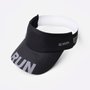 Kit Corrida HUPI Viseira e Meia Run Preto