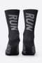 Kit Corrida HUPI Viseira e Meia Run Preto