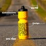 Kit Garrafa 600ml e Meia Amarelo