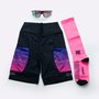 Kit HUPI Bermuda Colors Meia Longa Rosa Óculos Bari Rosa