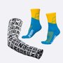 Kit Manguito HUPI Run Branco e Meia HUPI Torino
