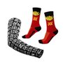 Kit Manguito HUPI Run Preto e Meia Fritas HUPI