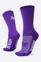 Kit Meia Hupi Corrida Ciclismo Com 02 Pares Roxo E Azul
