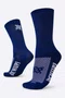 Kit Meia Hupi Corrida Ciclismo Com 02 Pares Roxo E Azul