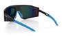 Kit Óculos de Sol HUPI Force Preto e azul com 2 Lentes extras
