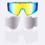 Kit Óculos de Sol HUPI Vapor Azul e Branco com 2 Lentes