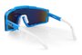 Kit Óculos de Sol HUPI Vapor Azul e Branco com 2 Lentes