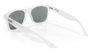 Kit pedal Óculos de Sol HUPI Brile Cristal Lente Prata e Bandana Biometria Branco