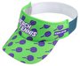 Kit Undergrip Spider Azul + Viseira Beach Tennis Padel Verde