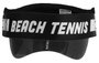 Kit Undergrip Spider Preto + Viseira Beach Tennis Padel Branca