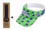 Kit Undergrip Spider Preto + Viseira Beach Tennis Padel Verde