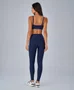 Legging Elástico Personalizado Alto Giro Feminina Azul