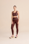 Legging Filete Active Bordô