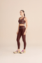 Legging Filete Active Bordô