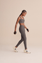Calça Legging Hydefit Adaptiv Up Marrom