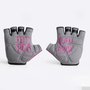 Luva Ciclismo HUPI Eco Dedo Curto Lines Pink