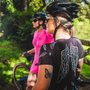 Macaquinho de ciclismo Feminino e Meia Asas Preto