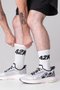 Meia Corrida HUPI 42K Branco - LT para pés menores 34-38
