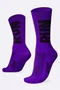 Meia de Corrida HUPI Run Roxo/Preto