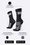 Meia HUPI 10K Preto