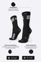 Meia HUPI 21K Neo Preto