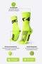 Meia HUPI 42K Amarelo Neon