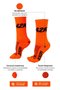 Meia HUPI 42K Laranja Neon