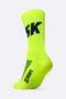 Meia HUPI 5K Amarelo Neon