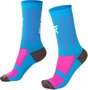 Meia HUPI Azul / Rosa Colmeia
