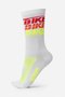 Meia HUPI Bike Bike Bike Branco