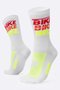 Meia HUPI Bike Bike Bike Branco