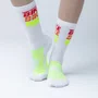 Meia HUPI Bike Bike Bike Branco